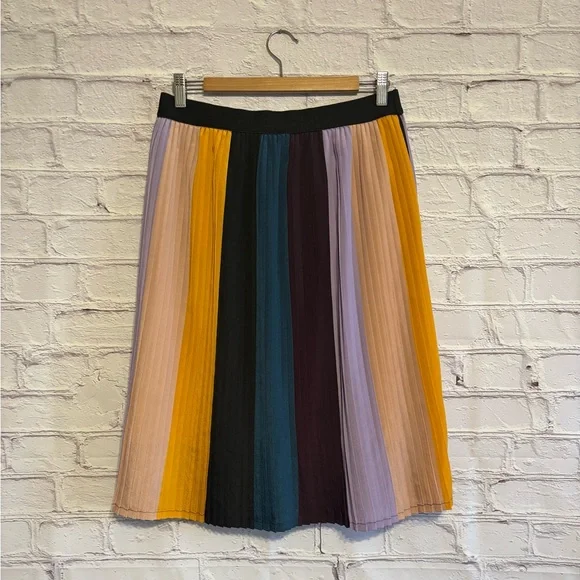 A New Day Striped Midi Skirt - Picture 3 of 9